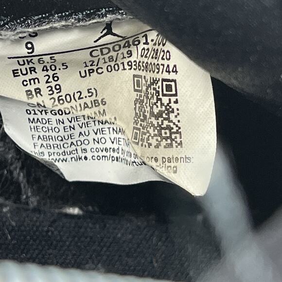 Nike Women's Air Jordan 1 Retro High OG Tie-Dye Sneakers Size 9 - Picture 5 of 8